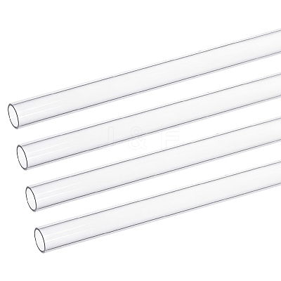 Transparent Acrylic Pipe AJEW-WH0475-51L-1