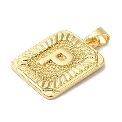 Rack Plating Brass Pendants KK-B092-42G-P-1