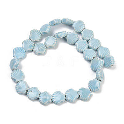 Handmade Porcelain Beads Strands PORC-Q002-01A-05-1