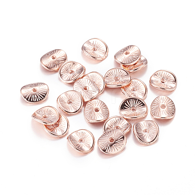 Tibetan Style Alloy Wavy Spacer Beads LS-TIBEP-A11067-RG-FF-1