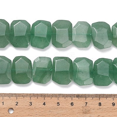 Natural Green Aventurine Beads Strands G-C285-A07-01-1