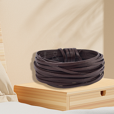5M Cowhide Leather Cords for DIY Craft WL-GF0001-25A-02-1