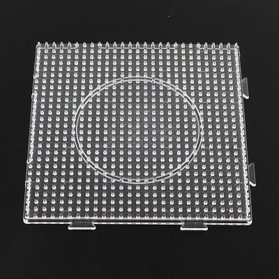 Square ABC Plastic Pegboards used for 5x5mm DIY Fuse Beads DIY-Q009-02-1
