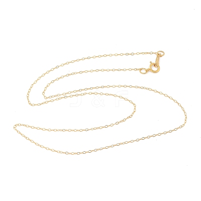 1/20 14K Gold Filled Cable Chain Necklaces for Women Men NJEW-Z068-02G-02-1