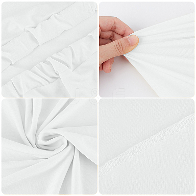 1Pc Polyester Wedding Arch Cover Cloth DIY-CN0003-60B-1