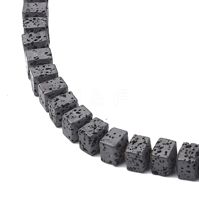 Natural Lava Rock Beads Strands G-F740-13-1