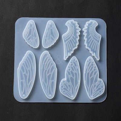 DIY Butterfly Wing Pendant Silicone Molds DIY-F134-04A-1