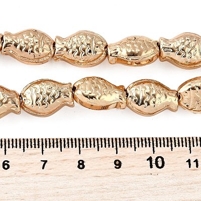 Electroplate Glass Beads Strands EGLA-V001-01B-1