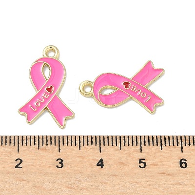Alloy Enamel Pendants FIND-Z110-01G-01-1