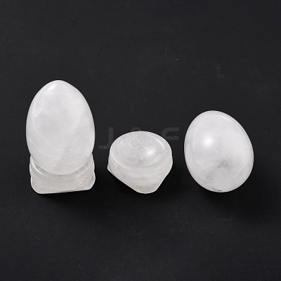 Natural Quartz Crystal Display Decorations DJEW-G018-10-1