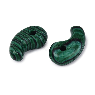 Synthetic Malachite Pendants G-S294-07B-17-1