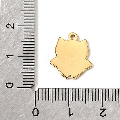 304 Stainless Steel Enamel Pendants SA-CBA8660-05G-1