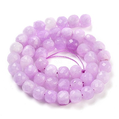 Natural White Jade Beads Strands G-H028-A09-03-1