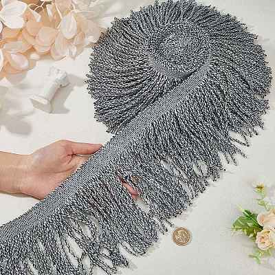 4M Polyester Tassel Lace Ribbon OCOR-DC0001-09B-1