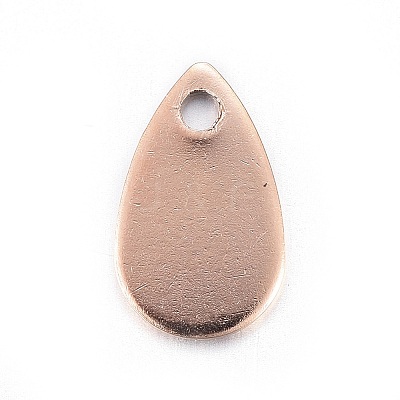 Ion Plating(IP) Stainless Steel Charms X-STAS-L211-02B-RG-1