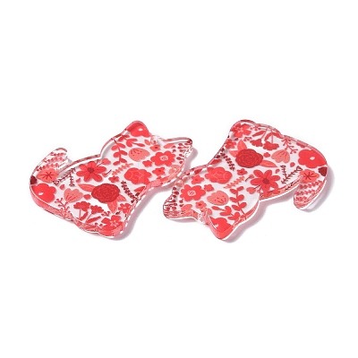 Transparent Acrylic Pendant ENAM-D045-05E-01-1