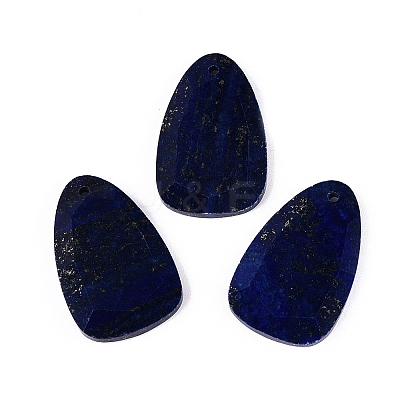 Natural Lapis Lazuli Pendants G-Q601-38D-1