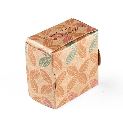 Rectangle Foldable Creative Kraft Paper Gift Box CON-B002-06A-02-1