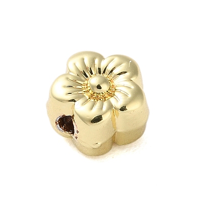 Rack Plating Alloy Beads FIND-C062-06B-G-1