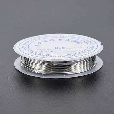 Round Copper Jewelry Wire CWIR-S002-0.8mm-01-1