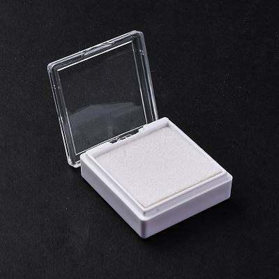Acrylic Loose Diamond Storage Boxes with White Sponge Inside CON-R030-06B-1