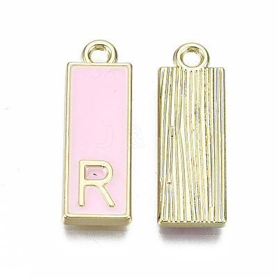 Alloy Enamel Pendants ENAM-T012-01R-RS-1