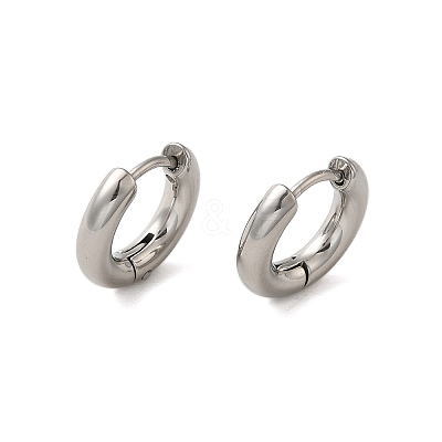 Non-Tarnish 304 Stainless Steel Hoop Earrings EJEW-P177-P-26-1