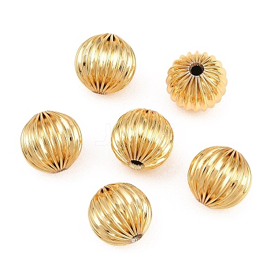Brass Beads KK-Z162-01G-01-1