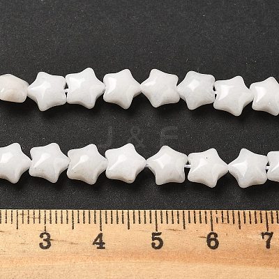 Natural White Jade Beads Strands G-Z080-A23-8mm-1