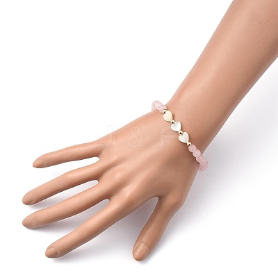 Stretch Beaded Bracelets BJEW-JB05403-02-1
