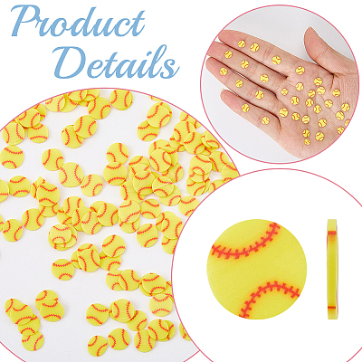 2 Bags Handmade Polymer Clay Cabochons FIND-CP0003-87C-1