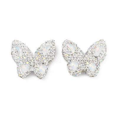 Handmade Polymer Clay Rhinestone Beads CLAY-NH0001-11A-1