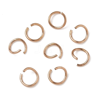 304 Stainless Steel Open Jump Rings STAS-Z150-01F-RG-1