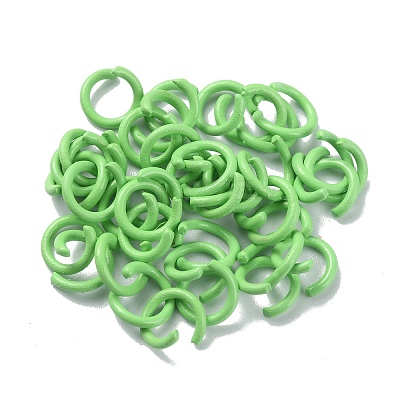 Zinc Alloy Open Jump Rings FIND-WH0150-74A-08-1