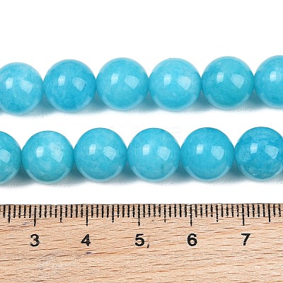 Dyed Natural White Jade Beads Strands GG-CBAD029-A07-10mm-1