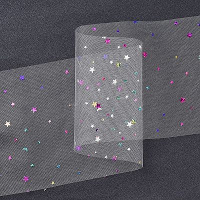 Star Sequin Deco Mesh Ribbons OCOR-P010-F12-1