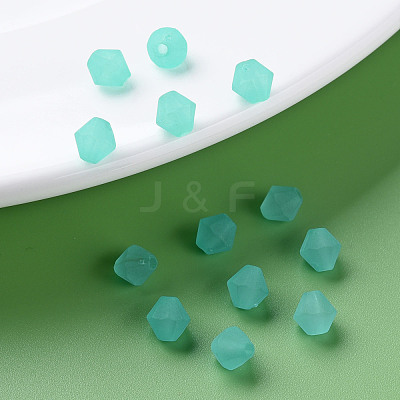 Frosted Acrylic Beads MACR-S373-61K-01-1