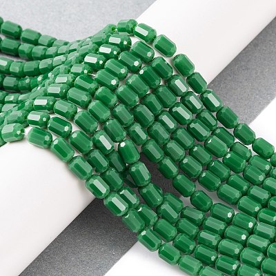 Opaque Glass Beads Strands GLAA-G112-04B-1