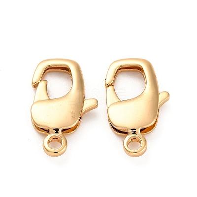 Brass Lobster Claw Clasps KK-H513-01B-G-1