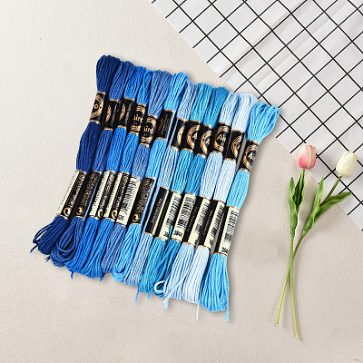 6-Ply Polyester Embroidery Floss OCOR-WH20074-01A-06-1