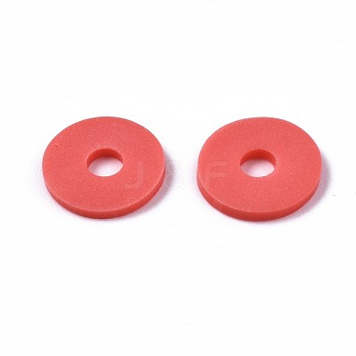 Handmade Polymer Clay Beads CLAY-R067-8.0mm-B14-1