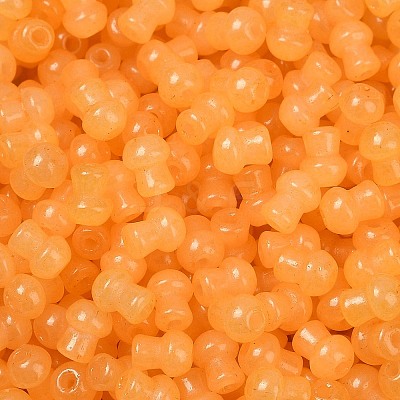 Transparent Colours Glass Seed Beads SEED-R001-01S-1