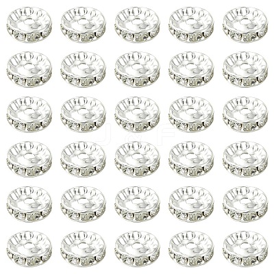 150Pcs 3 Styles Iron Rhinestone Spacer Beads RB-YW0001-13S-1