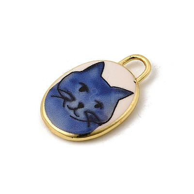 Printed Brass Pendants KK-F937-01A-G-1
