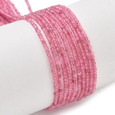 Natural Pink Tourmaline Beads Strands G-P457-A01-14H-1