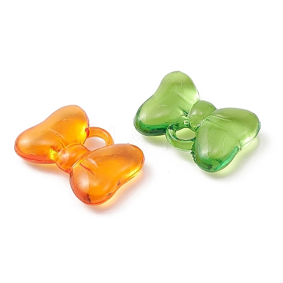 Transparent Acrylic Pendants TACR-YW0001-79-1