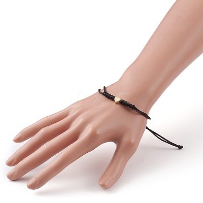 Unisex Adjustable Nylon Thread Braided Bead Bracelets BJEW-JB05832-01-1
