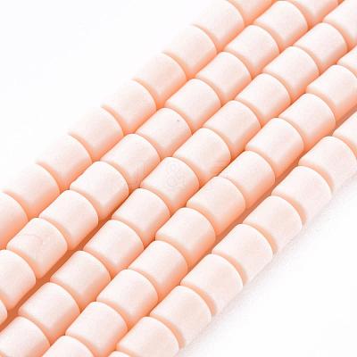 Polymer Clay Bead Strands CLAY-T001-C57-1