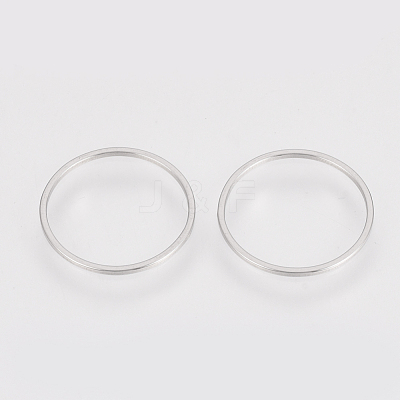 Tarnish Resistant 304 Stainless Steel Linking Ring STAS-S079-14A-1