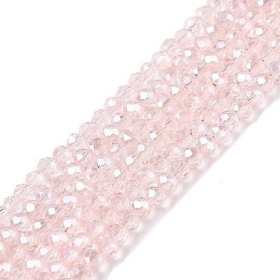 Electroplate Glass Beads Strands EGLA-A044-T1mm-A22-1